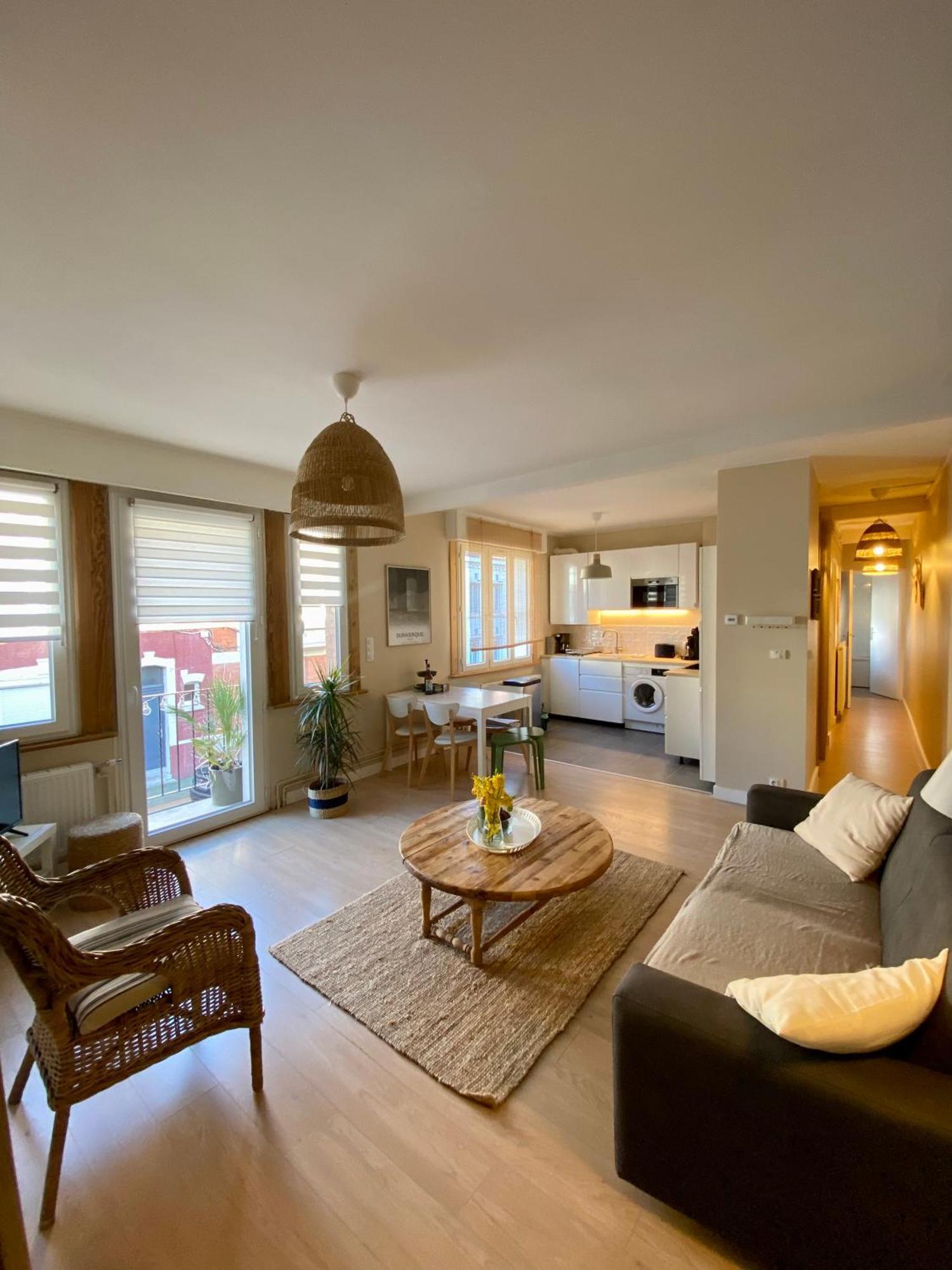 Appartement "Escapade A Malo" 4 A 6 Personnes 5 Mn A Pied De La Plage Dunkirk Exteriér fotografie